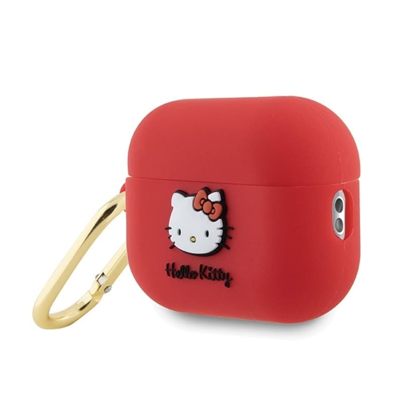 Hello Kitty Silicone 3D Kitty Head - Case for AirPods Pro 2 (fuchsia) - 3
