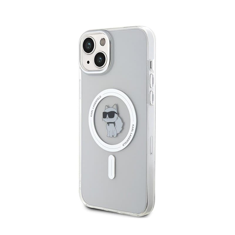 Karl Lagerfeld IML Choupette MagSafe - Case for iPhone 15 Plus (Transparent) - 2