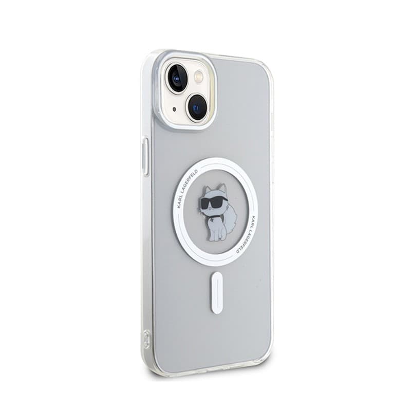 Karl Lagerfeld IML Choupette MagSafe - Case for iPhone 15 Plus (Transparent) - 4