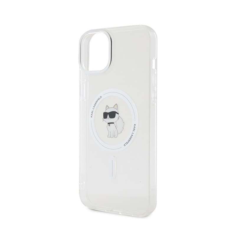 Karl Lagerfeld IML Choupette MagSafe - Case for iPhone 15 Plus (Transparent) - 6