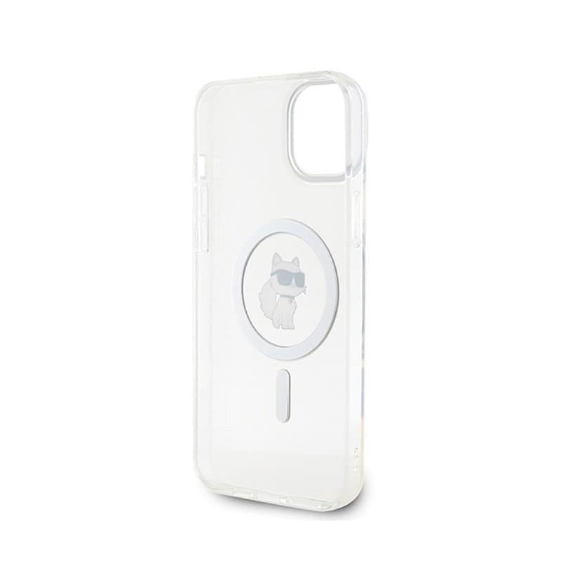 Karl Lagerfeld IML Choupette MagSafe - Case for iPhone 15 Plus (Transparent) - 7