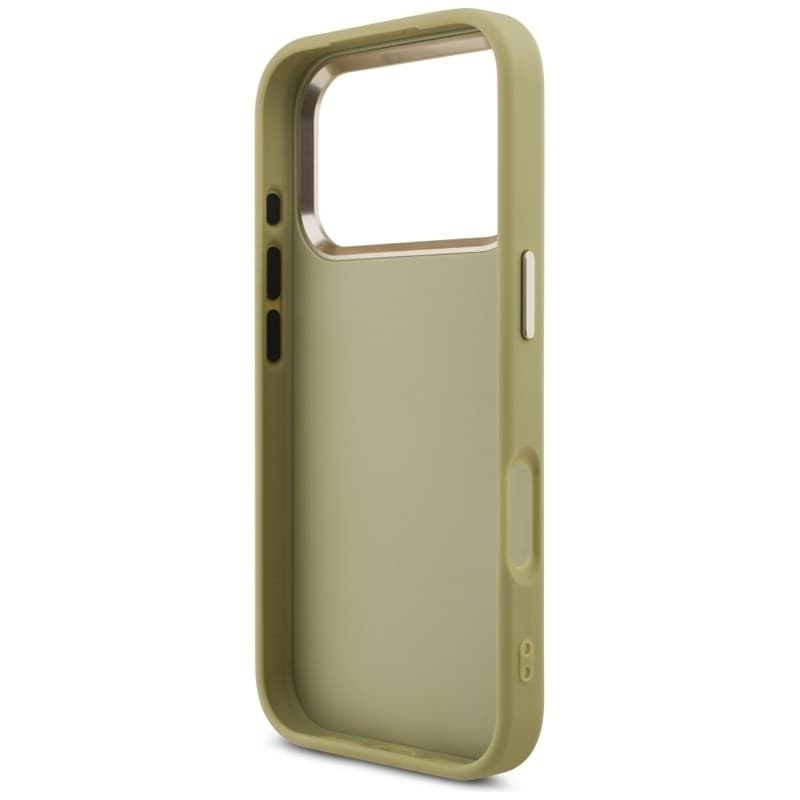 Guess Fixed Glitter Big 4G Metal Frame - Case iPhone 17 Pro (gold) - 7
