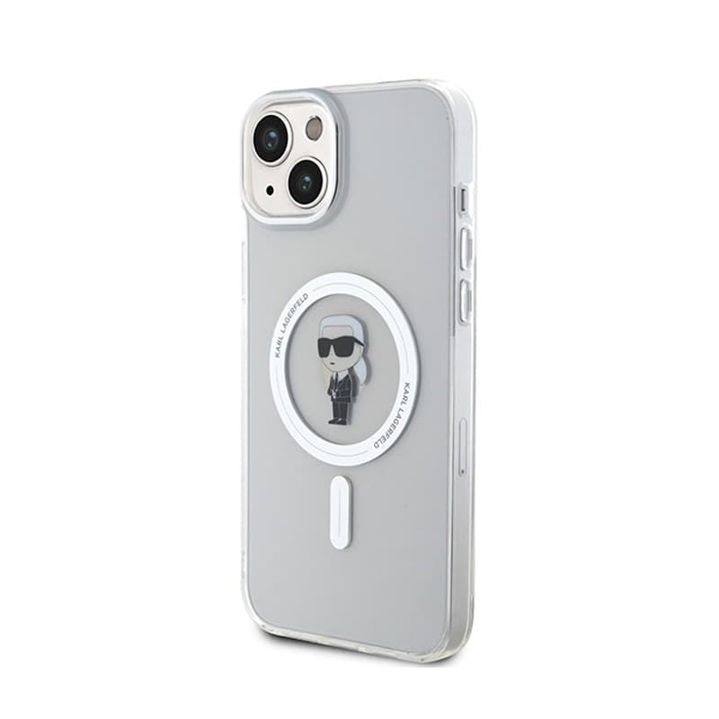Karl Lagerfeld IML Ikonik MagSafe - Case for iPhone 15 Plus (Transparent) - 2