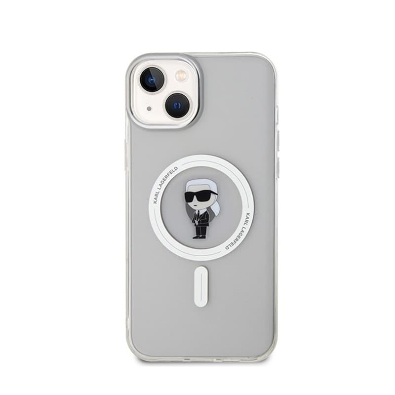 Karl Lagerfeld IML Ikonik MagSafe - Case for iPhone 15 Plus (Transparent) - 3
