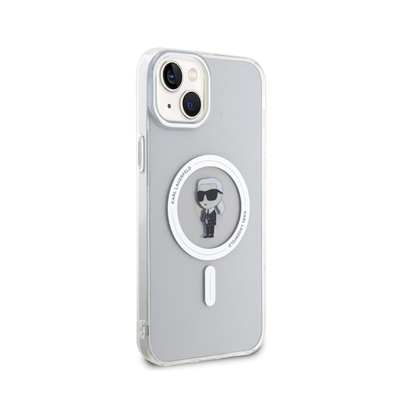 Karl Lagerfeld IML Ikonik MagSafe - Case for iPhone 15 Plus (Transparent) - 4