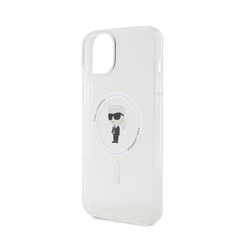 Karl Lagerfeld IML Ikonik MagSafe - Case for iPhone 15 Plus (Transparent) - 6