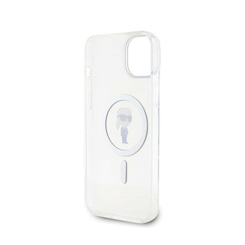 Karl Lagerfeld IML Ikonik MagSafe - Case for iPhone 15 Plus (Transparent) - 7