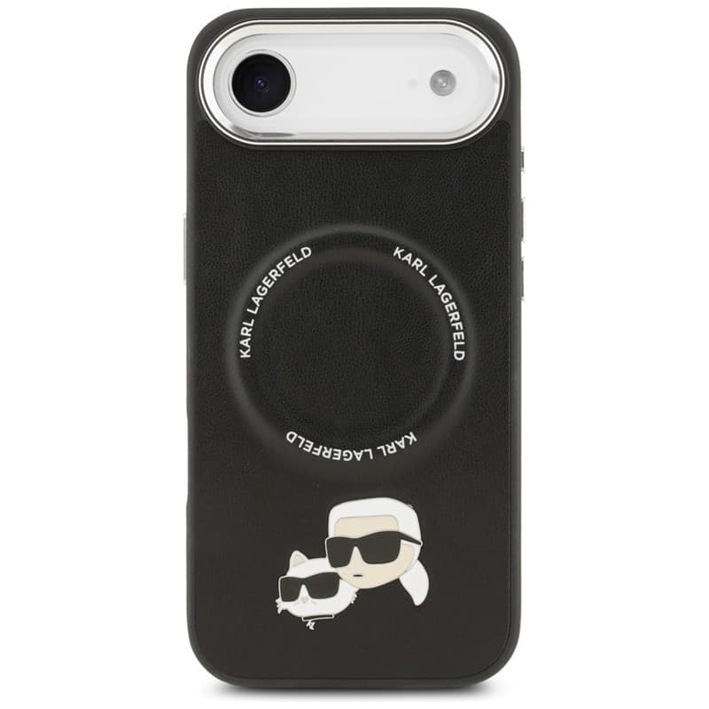 Karl Lagerfeld Karl & Choupette Pins MagSafe - Case iPhone Air (black) - 3