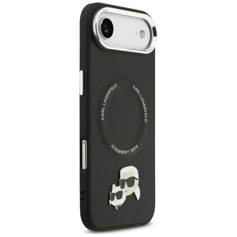 Karl Lagerfeld Karl & Choupette Pins MagSafe - Case iPhone Air (black) - 4