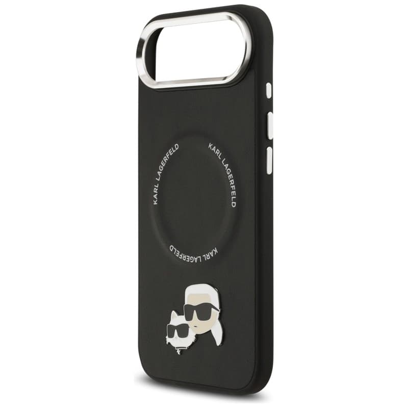Karl Lagerfeld Karl & Choupette Pins MagSafe - Case iPhone Air (black) - 6