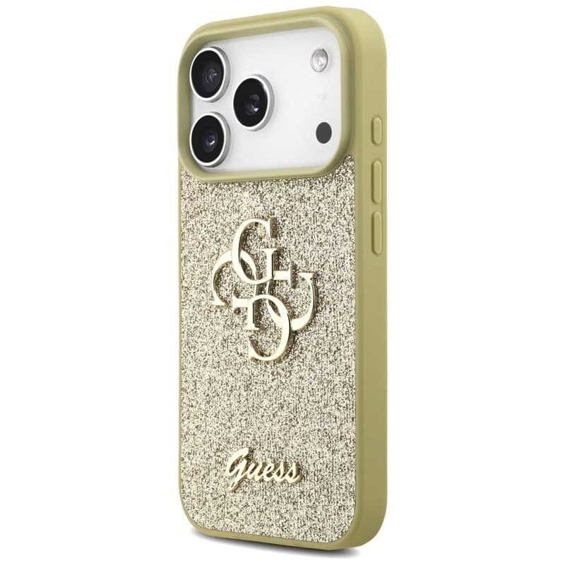 Guess Fixed Glitter Big 4G - Case for iPhone 17 Pro (gold) - 2