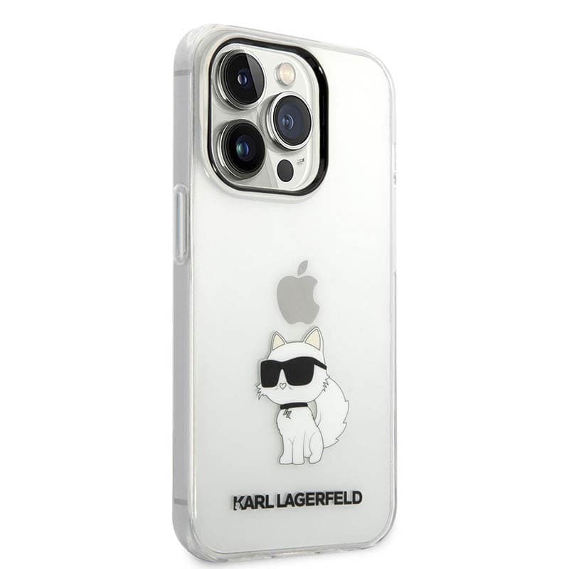Karl Lagerfeld IML NFT Choupette - Case for iPhone 14 Pro Max (Clear) - 3