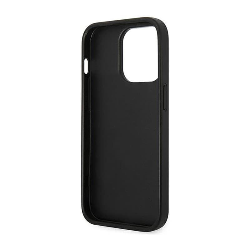 Karl Lagerfeld Saffiano Choupette Head Patch Case - Case for iPhone 14 Pro (Black) - 7