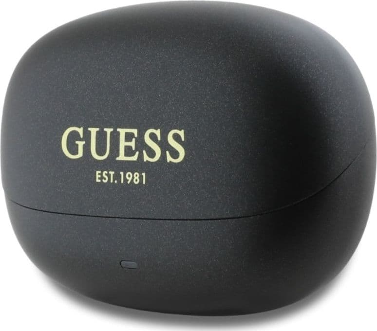Guess Capsule Printed Logo - Bluetooth TWS ANC & ENC Earbuds + Charging Case (black) - 3