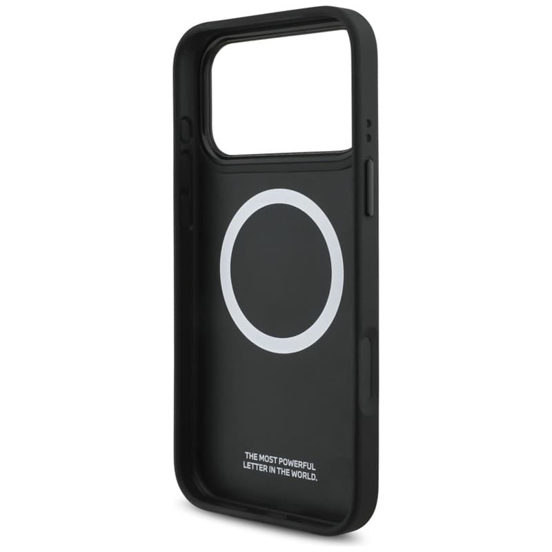 Custodia MagSafe con logo trapuntato BMW M per iPhone 17 Pro Max (blu) - 7