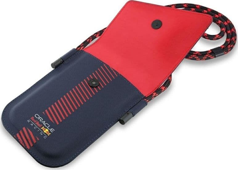 Borsa a tracolla per cellulare Red Bull Meshed Powerbar (blu navy) - 3