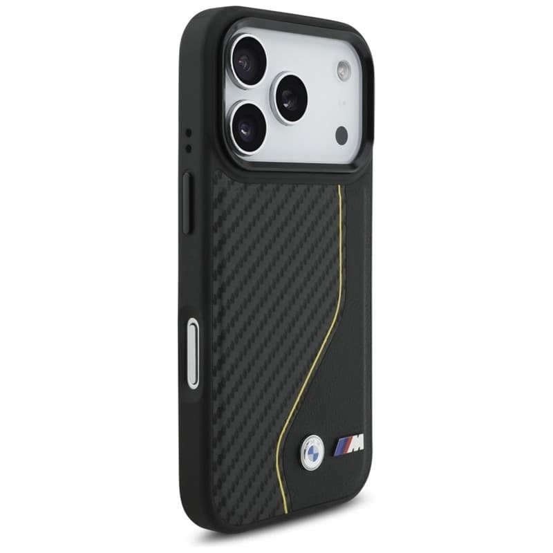 BMW M Carbon Line & Logo MagSafe - Case iPhone 17 Pro (yellow) - 4