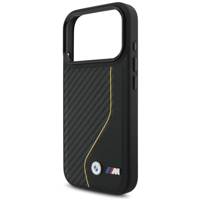 BMW M Carbon Line & Logo MagSafe - Case iPhone 17 Pro (yellow) - 6