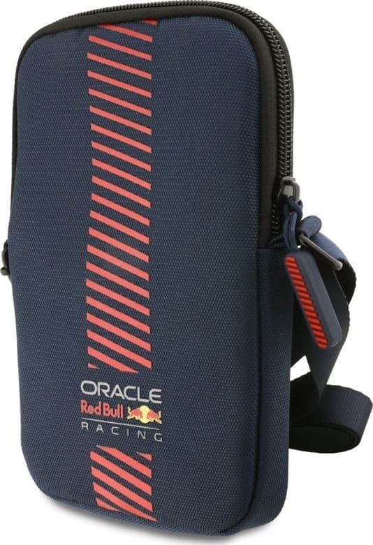 Borsa a tracolla per cellulare Red Bull Powerbar in nylon (blu navy) - 2