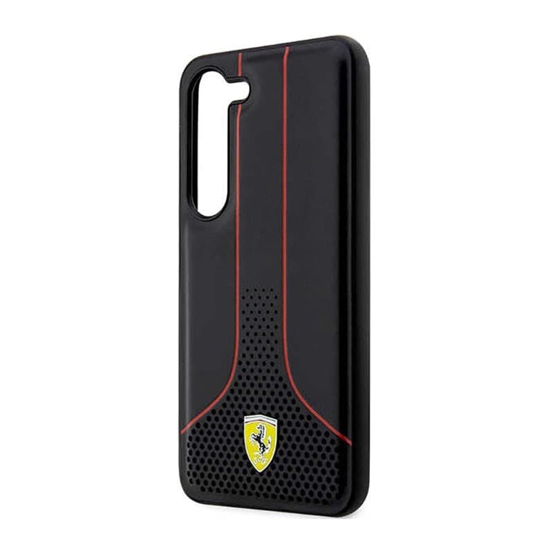 Ferrari Perforated 296P Collection - Case for Samsung Galaxy S23+ (Black) - 6