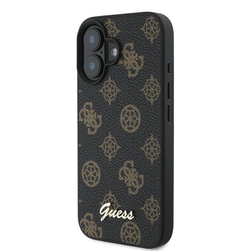 Guess Peony Script MagSafe - Case for iPhone 16 Plus (black) - 2