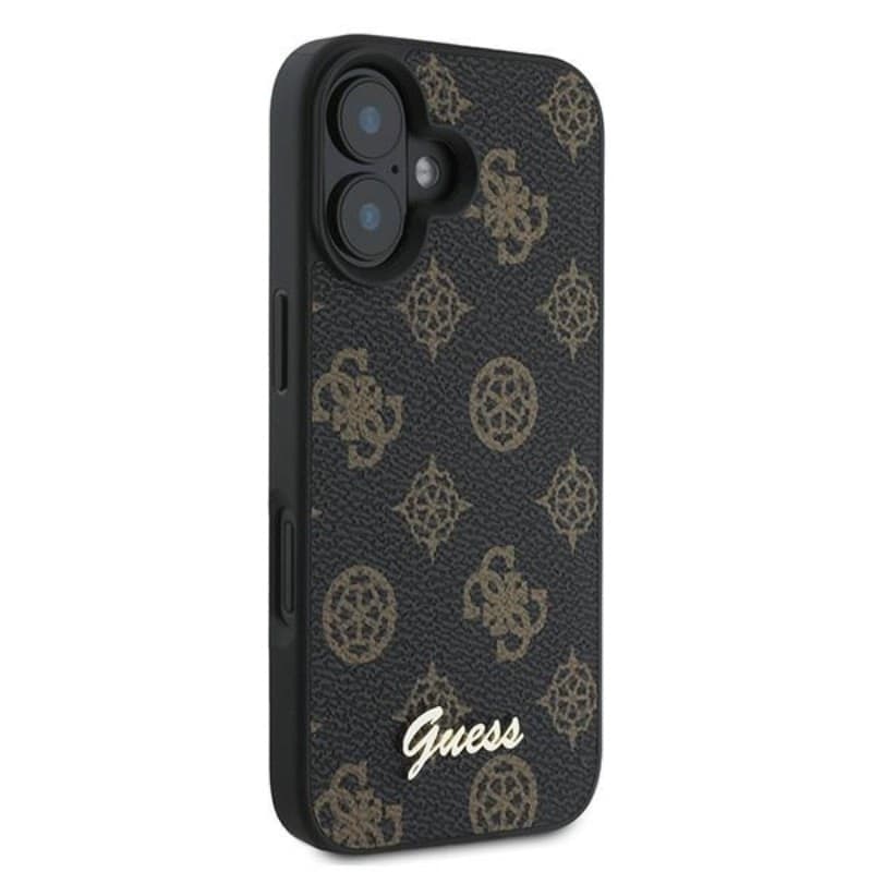 Guess Peony Script MagSafe - Case for iPhone 16 Plus (black) - 4