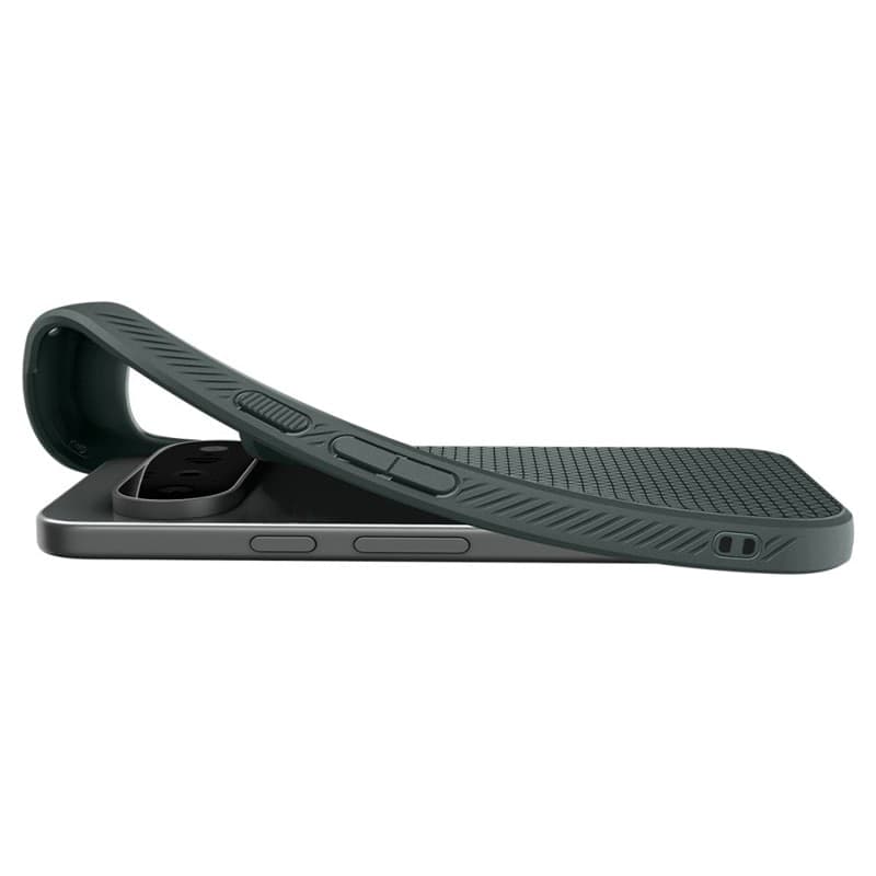 Spigen Liquid Air Mag MagSafe - Custodia per Google Pixel 11 (Verde Abisso) - 6