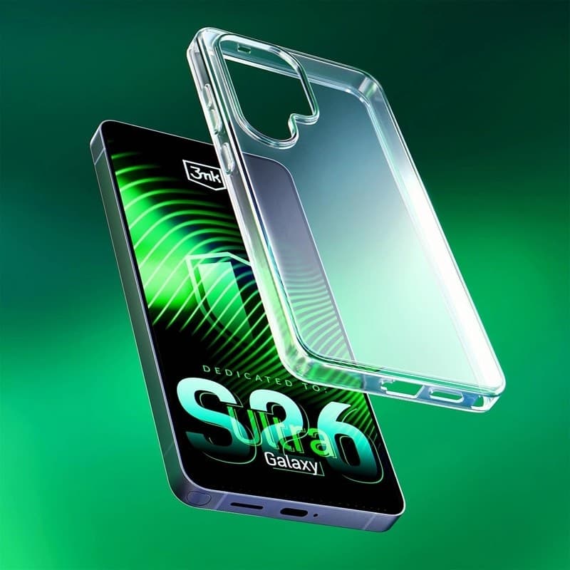 3mk Clear Case - Custodia per Samsung Galaxy S26 Ultra (Trasparente) - 2