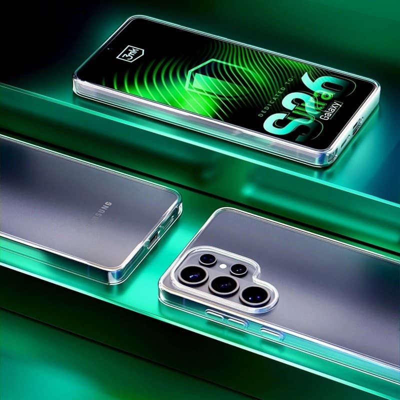 3mk Clear Case - Custodia per Samsung Galaxy S26 Ultra (Trasparente) - 8