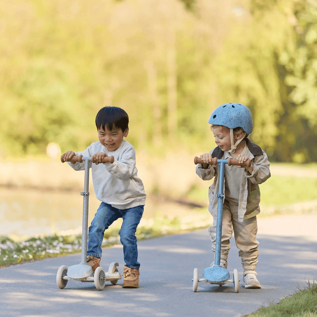 Monopattino Little Dutch Safari Dreams Blue - 4