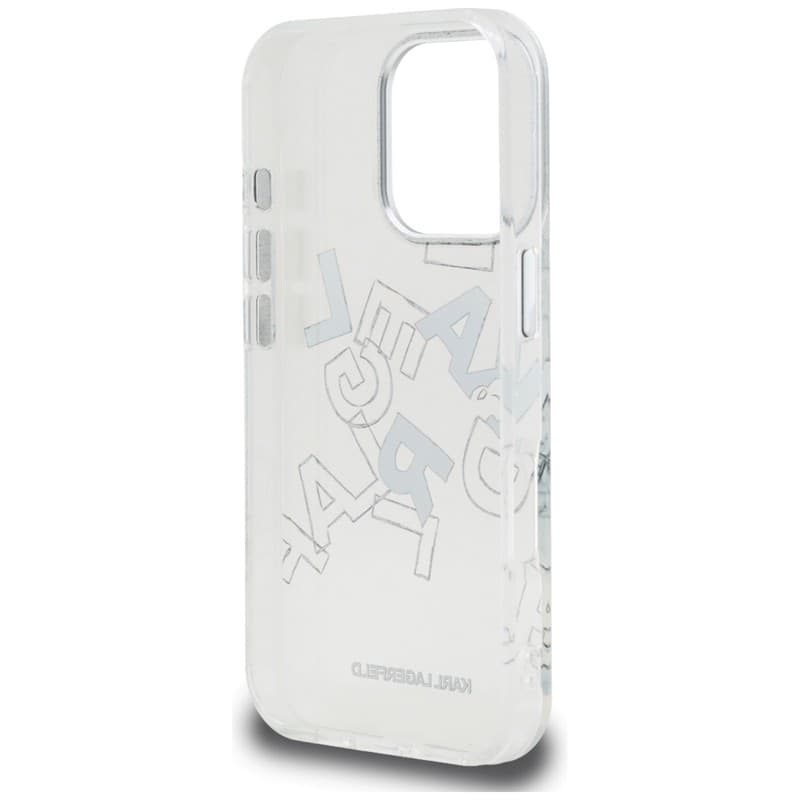 Karl Lagerfeld IML Sketched Graphic - Case for iPhone 16 Pro (transparent) - 7