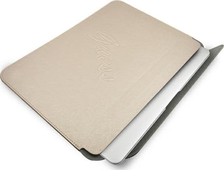 Guess Saffiano Script Computer Sleeve - Notebook case 13 "(gold) - 4
