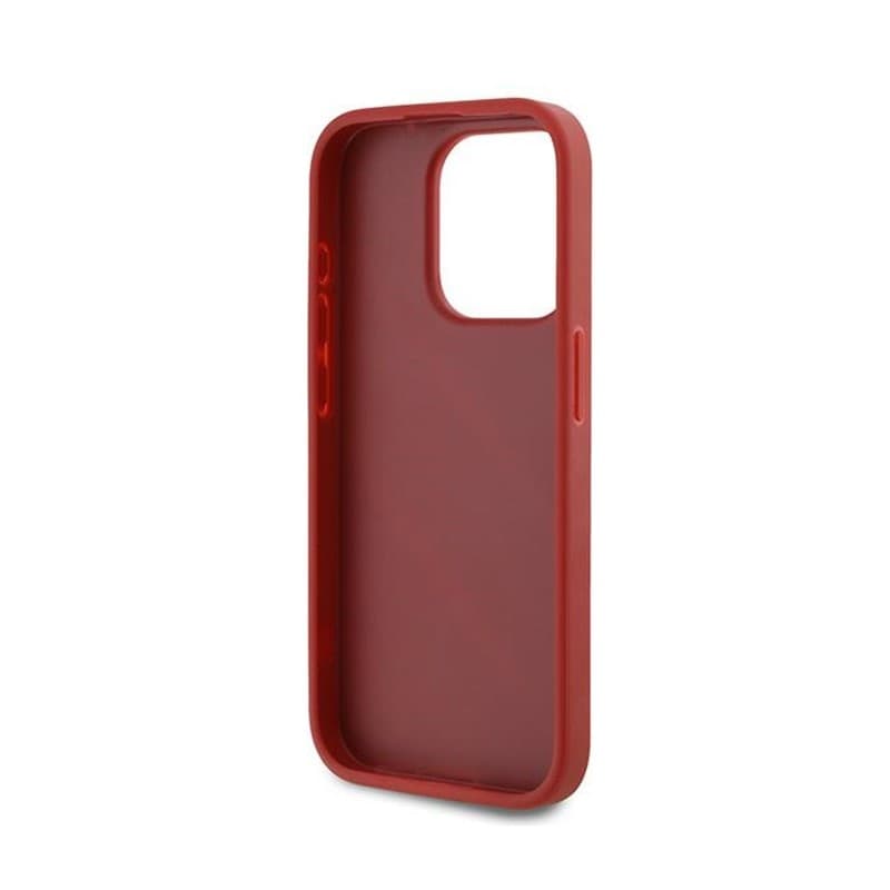 Karl Lagerfeld Diagonal Quilted Script - Case for iPhone 15 Pro Max (Red) - 7