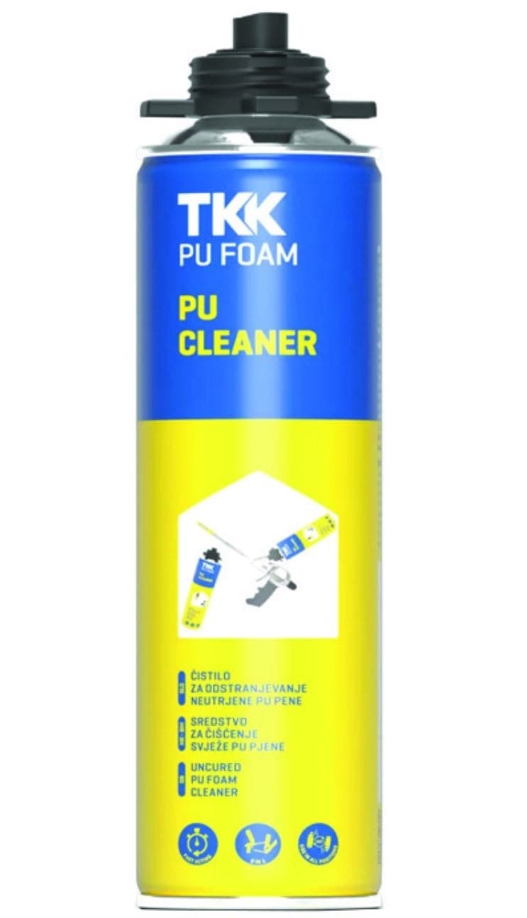 Pulitore solvente per schiuma poliuretanica pu cleaner ml.500  per 3 pz - 4