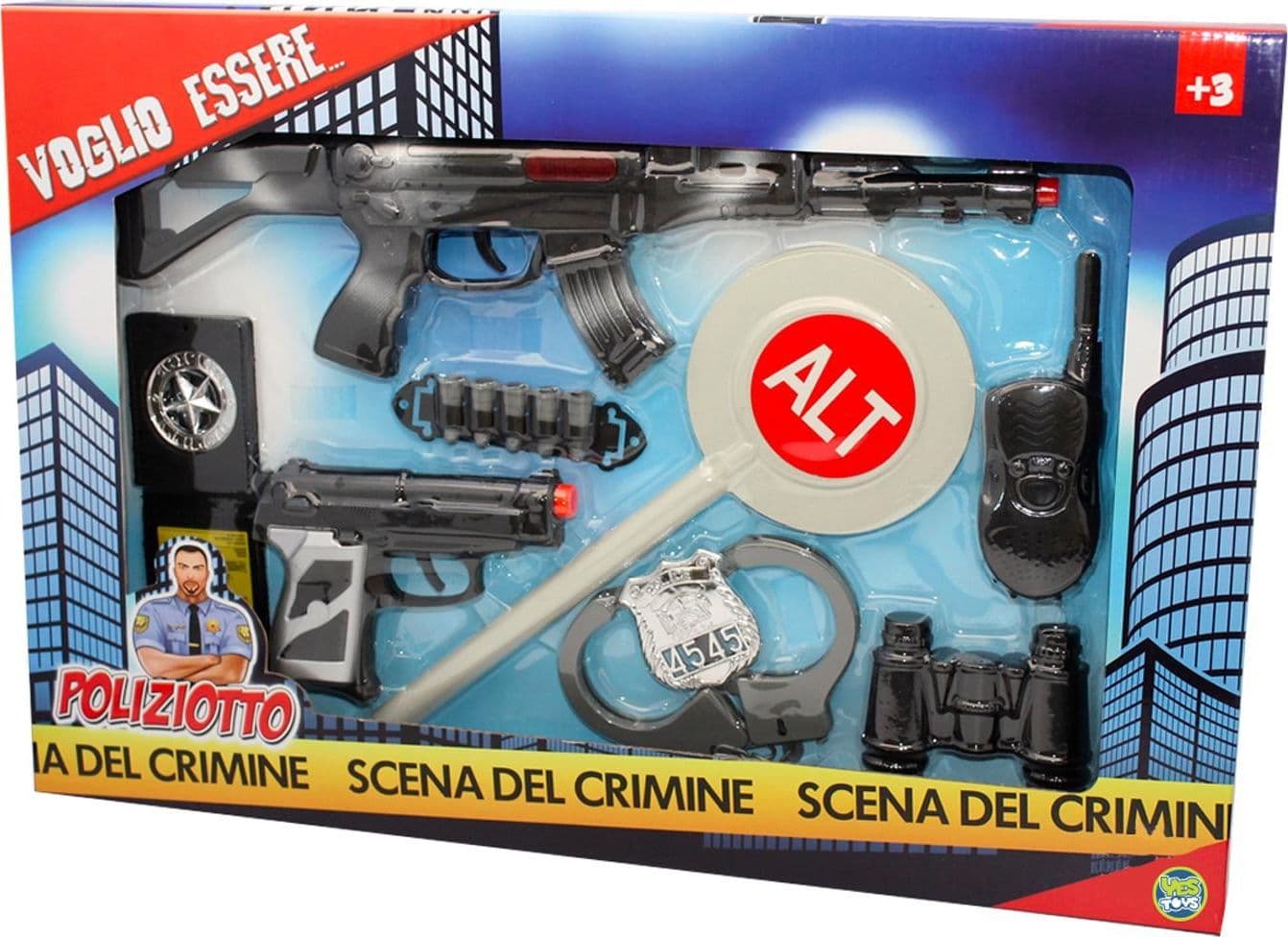 Set Polizia Armi e accessori Grandi Giochi - 2
