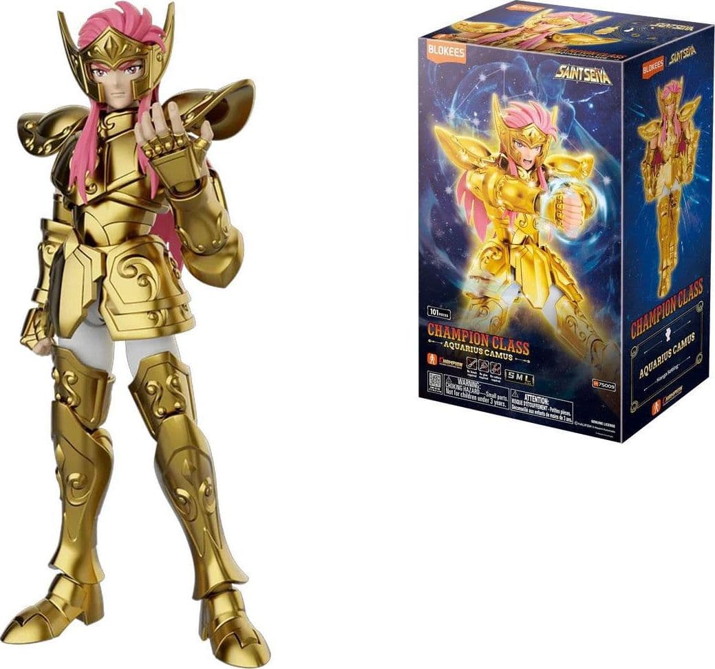 Saint Seiya Champion Class Aquarius Camus 08