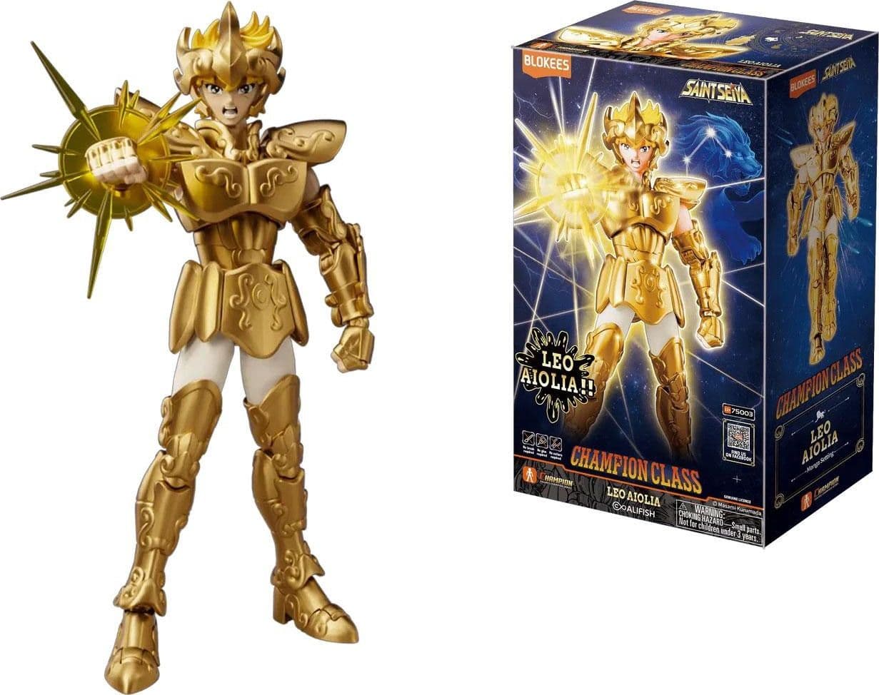 Saint Seiya Champion Class Leo Aiolia 02