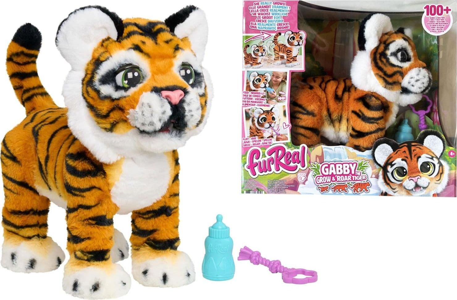FurReal Tigre Cresce e Ruggisce Interattiva - 2