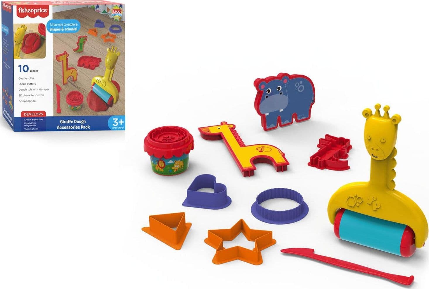Fisher Price Set Pasta Modellabile Giraffa - 2