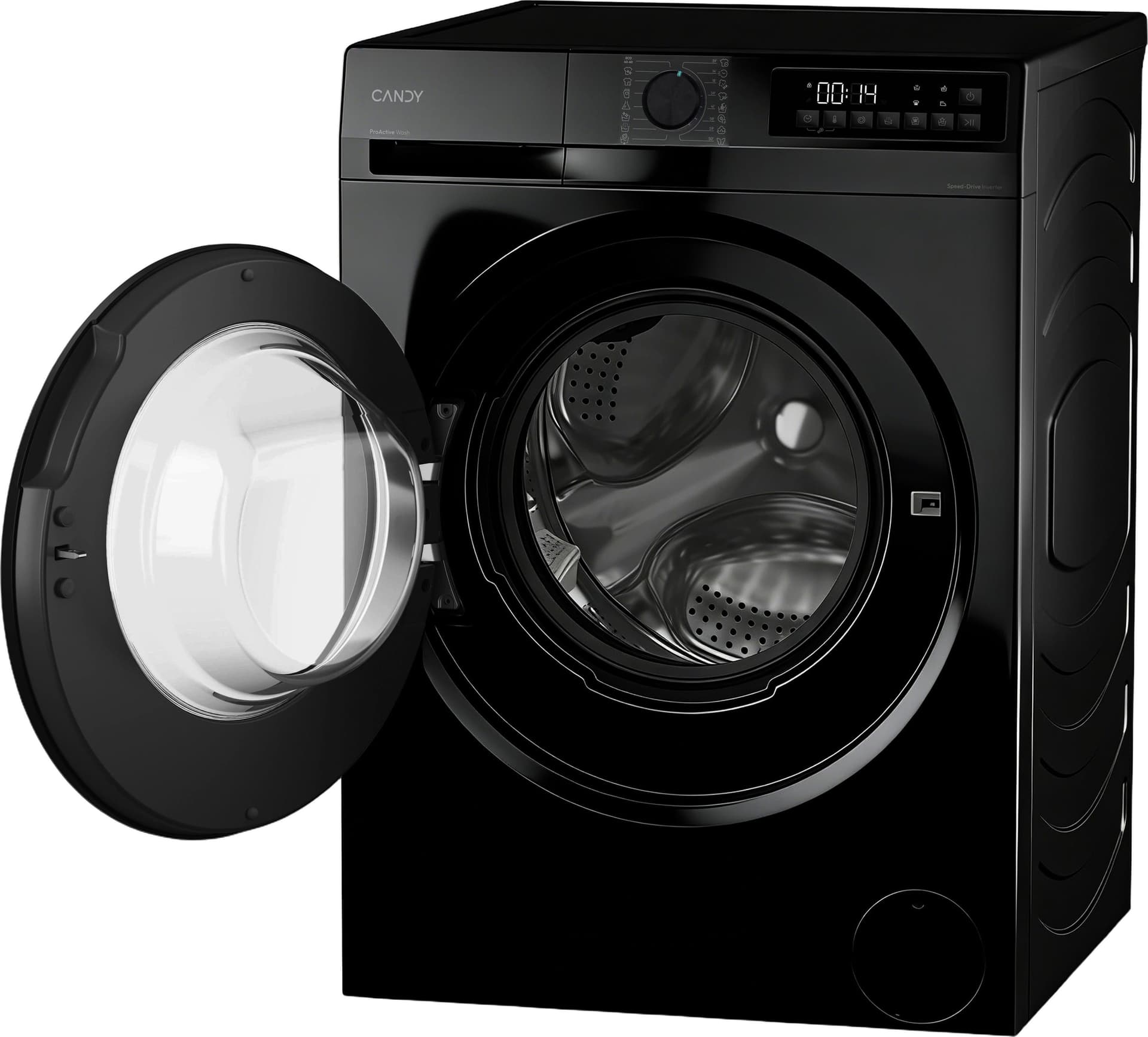 GD 410B9B-S Lavatrice 10 Kg Cl. A-30% Nero - 5