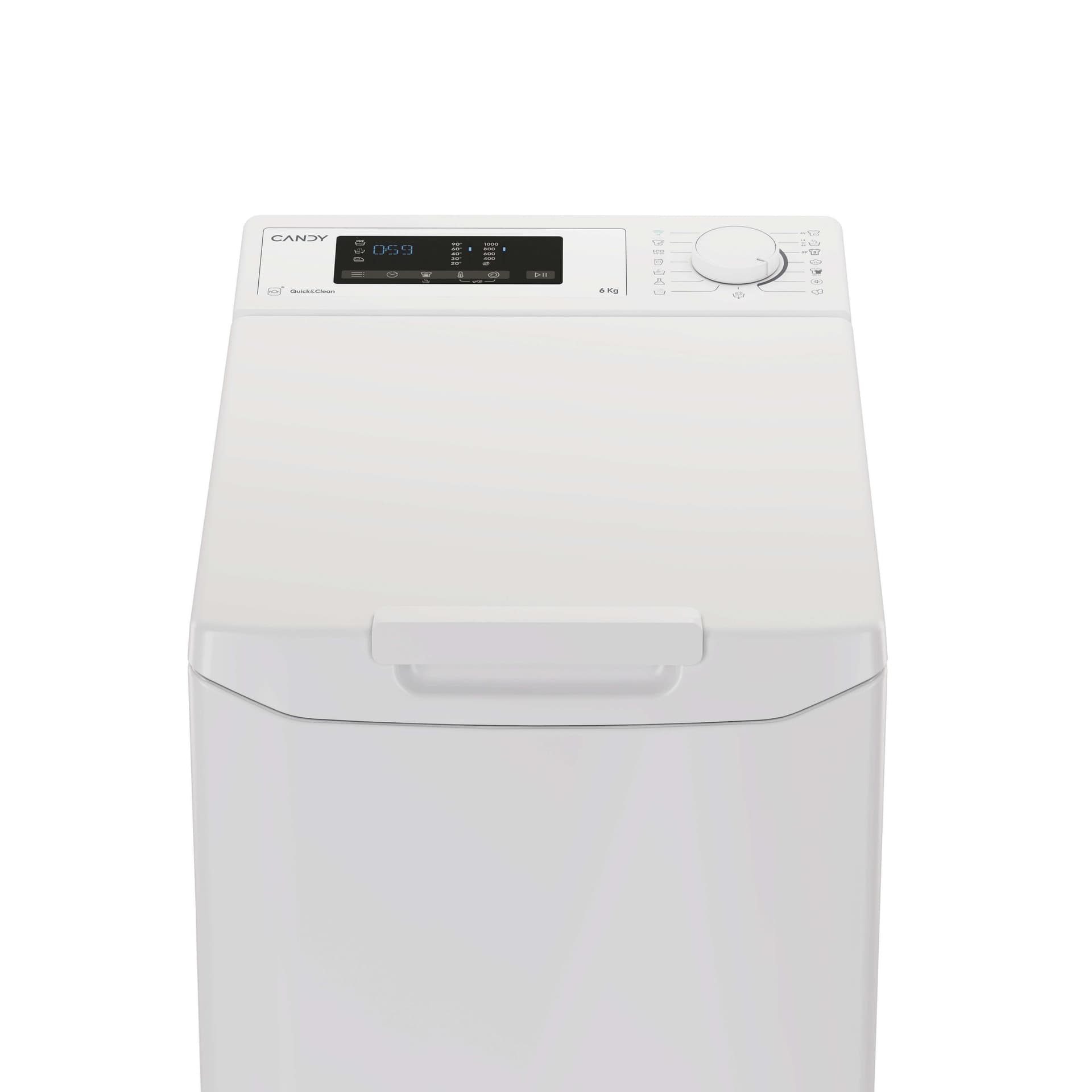 TCA063D3-S Lavatrice carica dall'alto 6kg Cl.C - 2