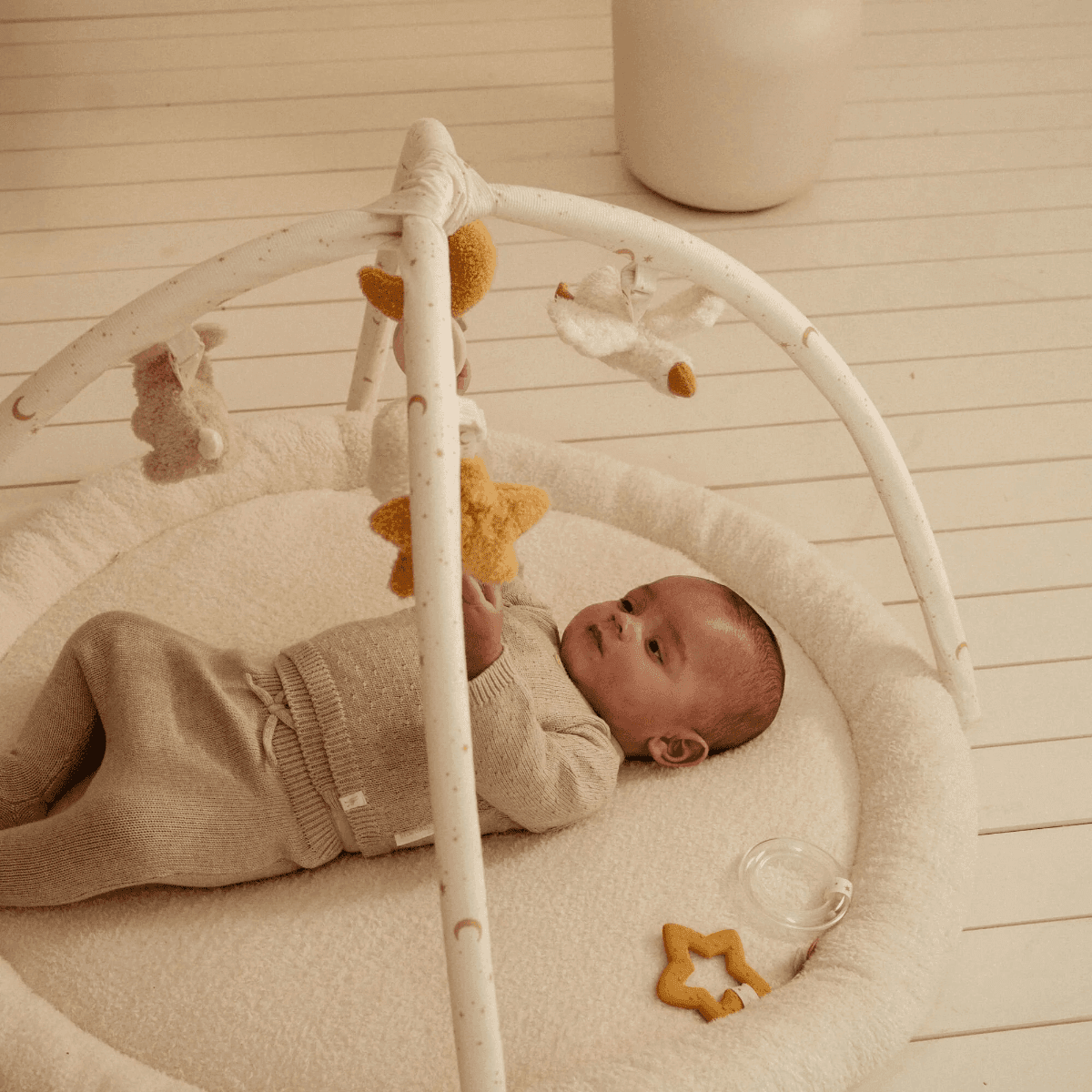 Tappeto attività Little Dutch Newborn Naturals - 7