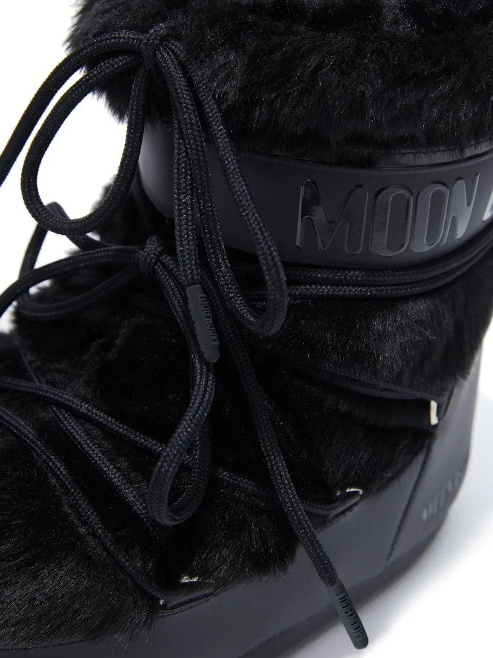 MOON BOOT Moon Boot - Stivaletti MB ICON LOW FAUX FUR Black #N001 da Donna - 4