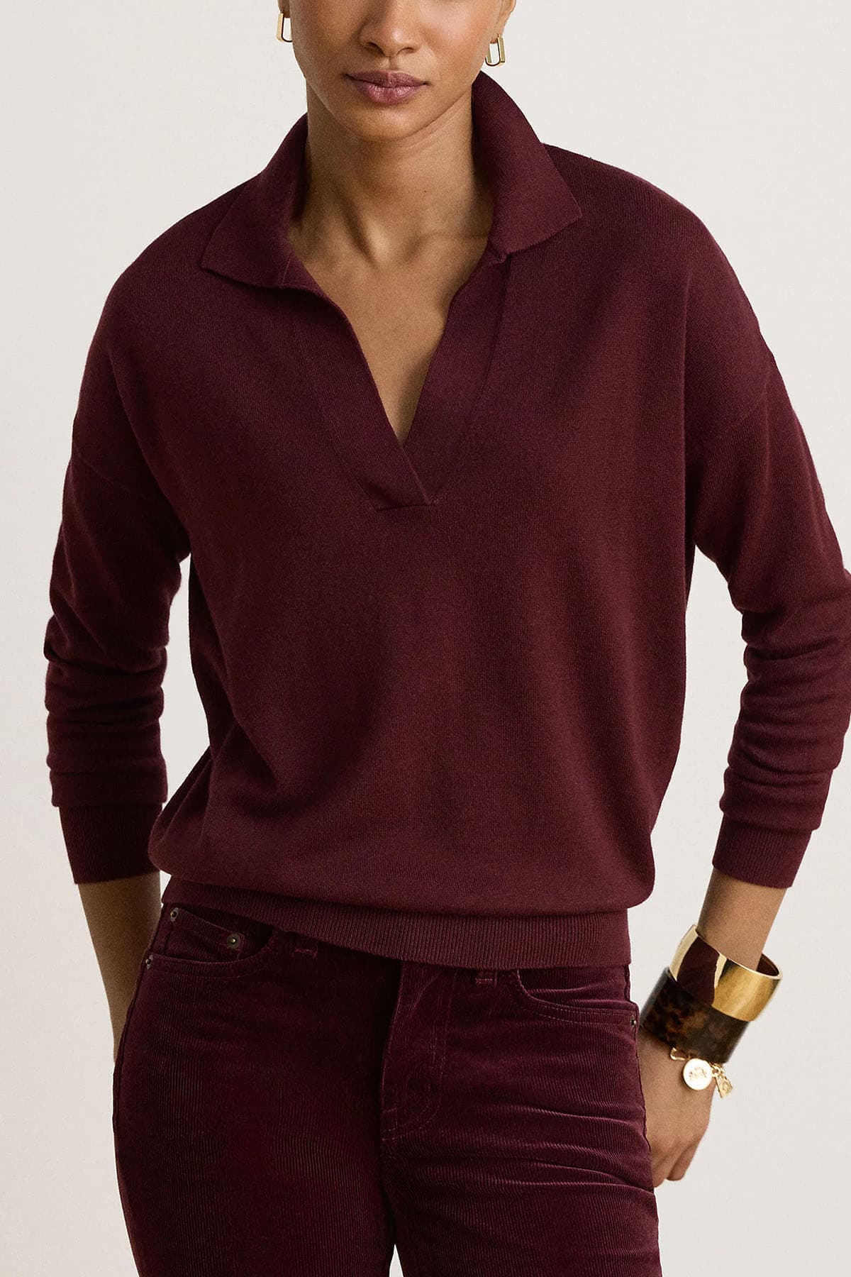 Lauren Ralph Lauren  Maglie Bordeaux - 3