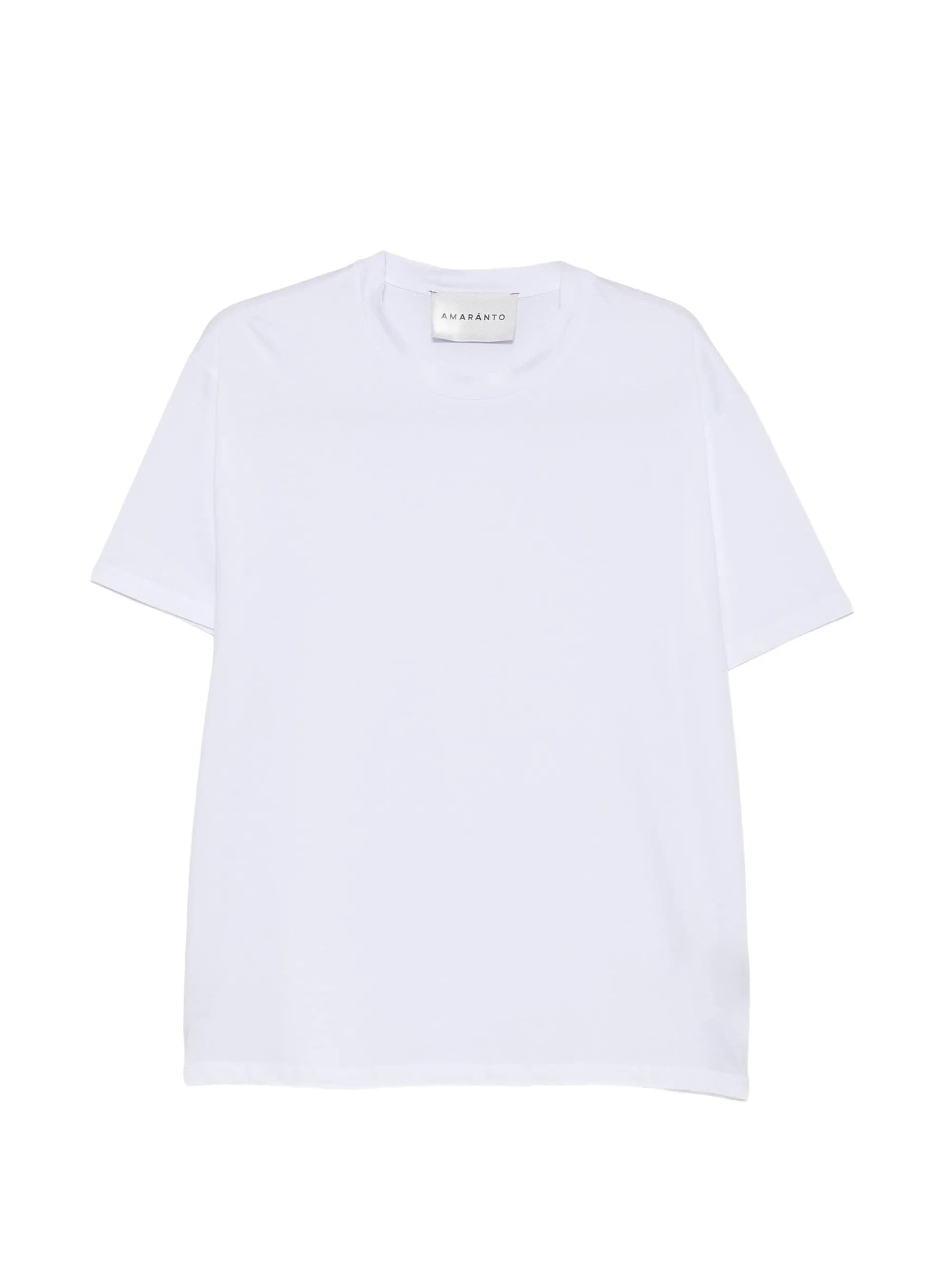 AMARANTO AMARANTO T-SHIRT – BIANCO