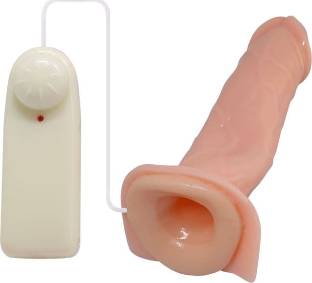 Strap-On Vibrante Baile Jessica 18 cm Ø 4,5 cm Harness Regolabile Telecomando Sex Toy - 5