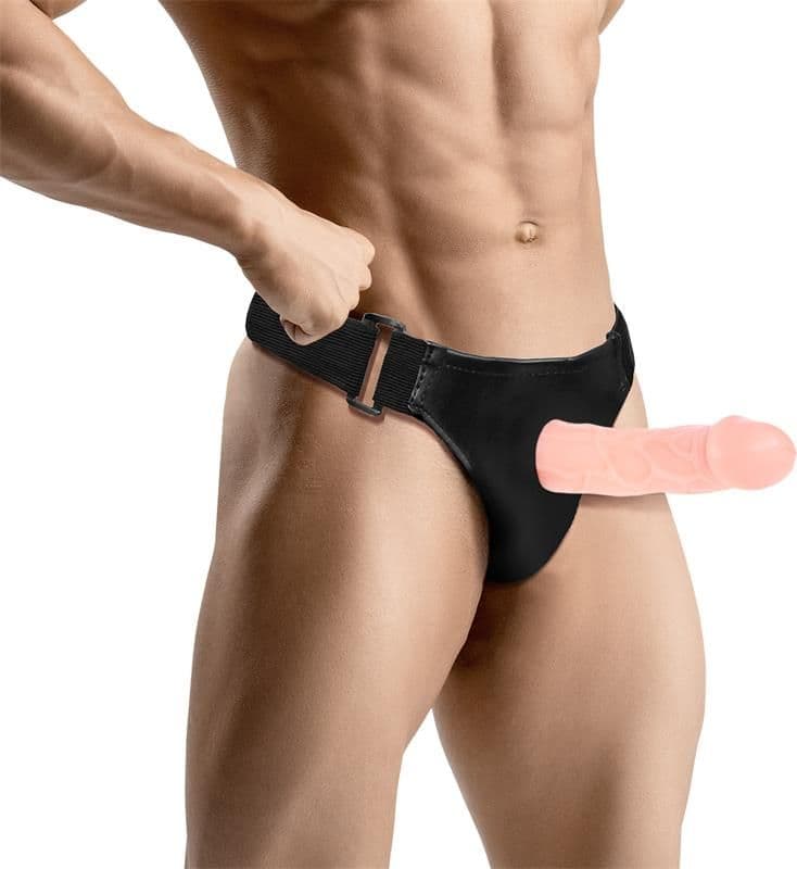 Strap-On Latetobed Atoor 15,5 cm Ø 4 cm Dildo Cavo Removibile Harness Regolabile Comfort - 2