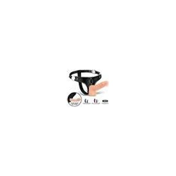 Strap-On Latetobed Sparo con 2 Dildo Realistici Removibili Harness Regolabile Senza Vibrazione - 2