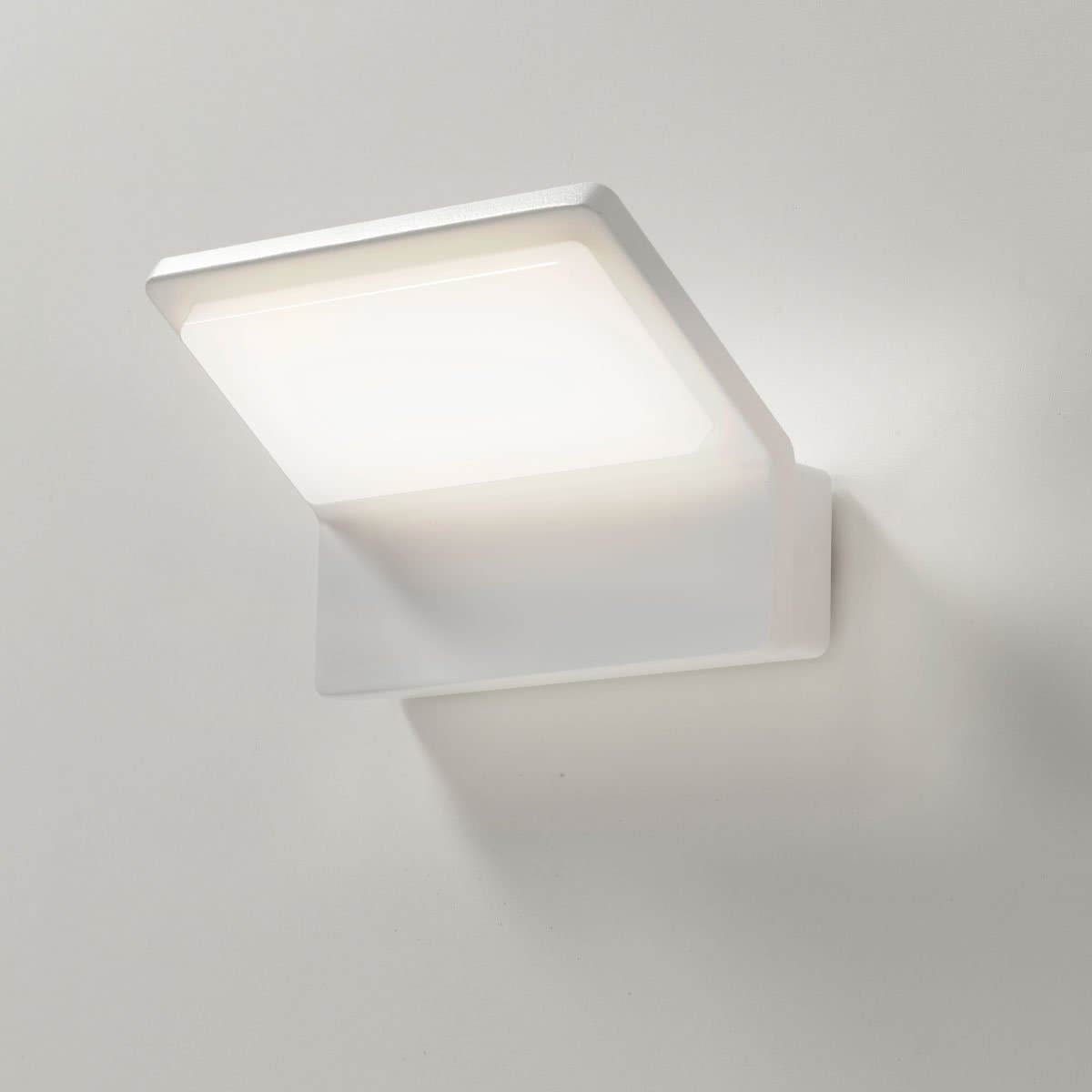 Applique moderno Promoluce UPPER A20 LED CCT IP65 monoemissione alluminio metacrilato - 5