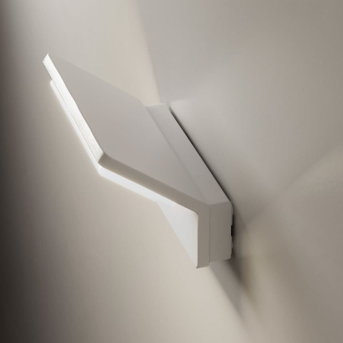 Applique moderno Promoluce UPPER A20 LED CCT IP65 monoemissione alluminio metacrilato - 6
